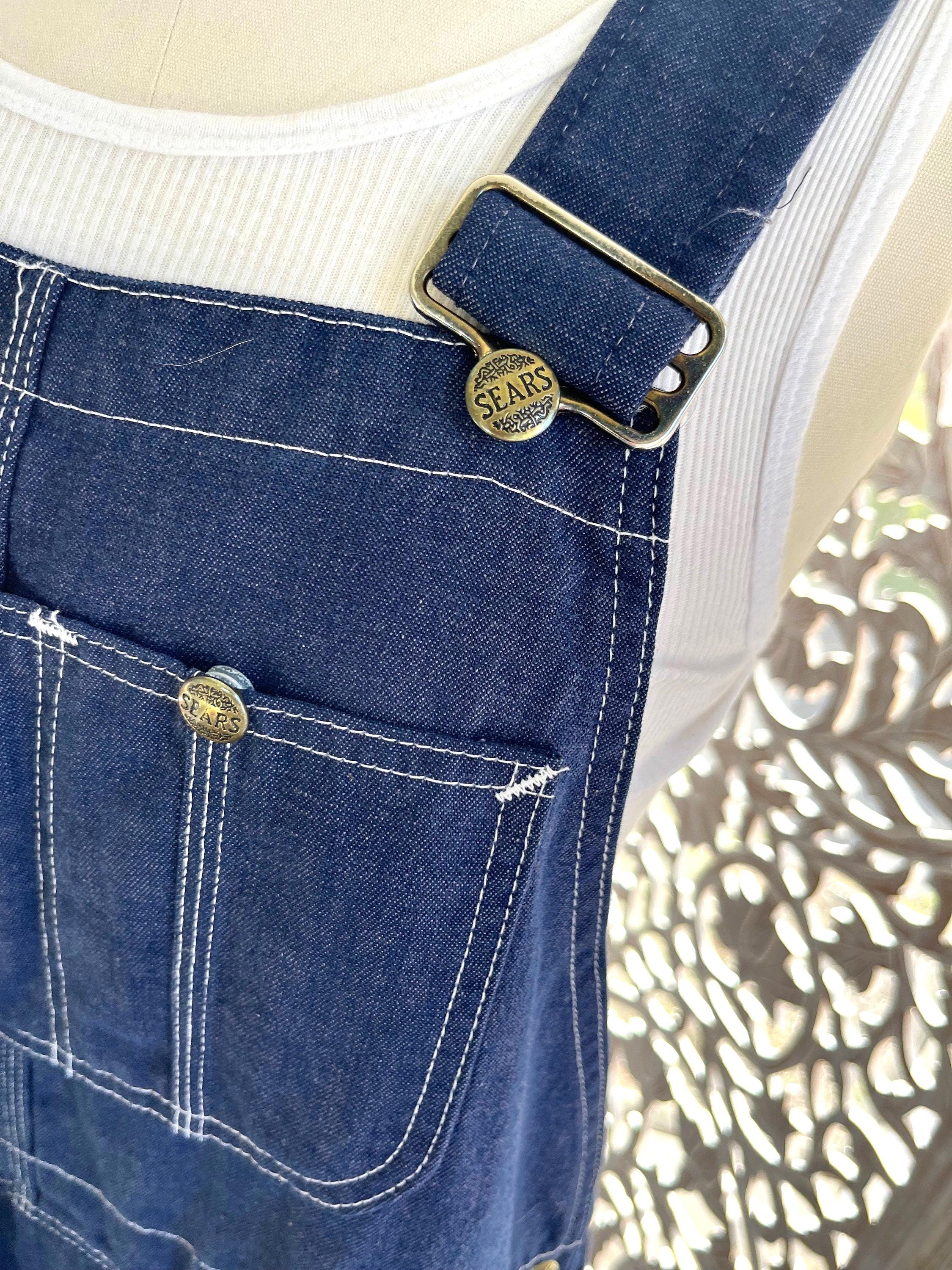 【専用】VINTAGE SEARS DENIM COVER ALL Vintage Sears Denim Overalls W42 – The Barn Owl Vintage Goods