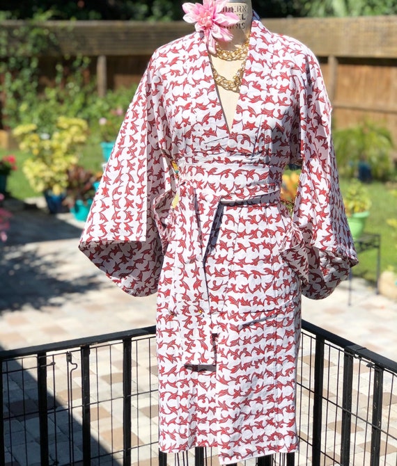 VINTAGE KIMONO/cotton kimono/yukata kimono/japanes