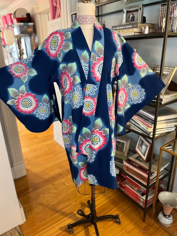 VINTAGE YUKATA KIMONO, japenese kimono, japanese c