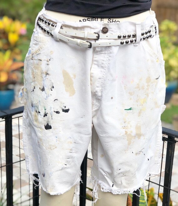 PAINTER SHORTS /painted shorts/dickies painter sho