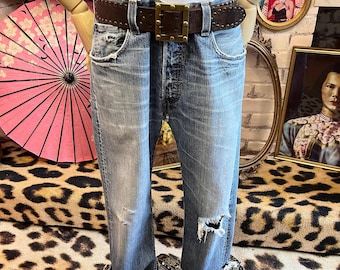 Levi's 501 holgados desgastados de 34 pulgadas