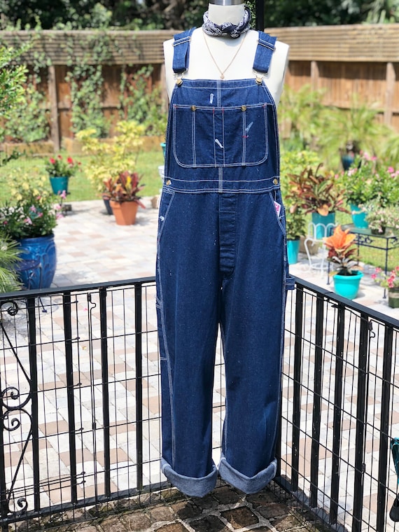VINTAGE OVERALLS/ Denim overalls/vintage overalls/