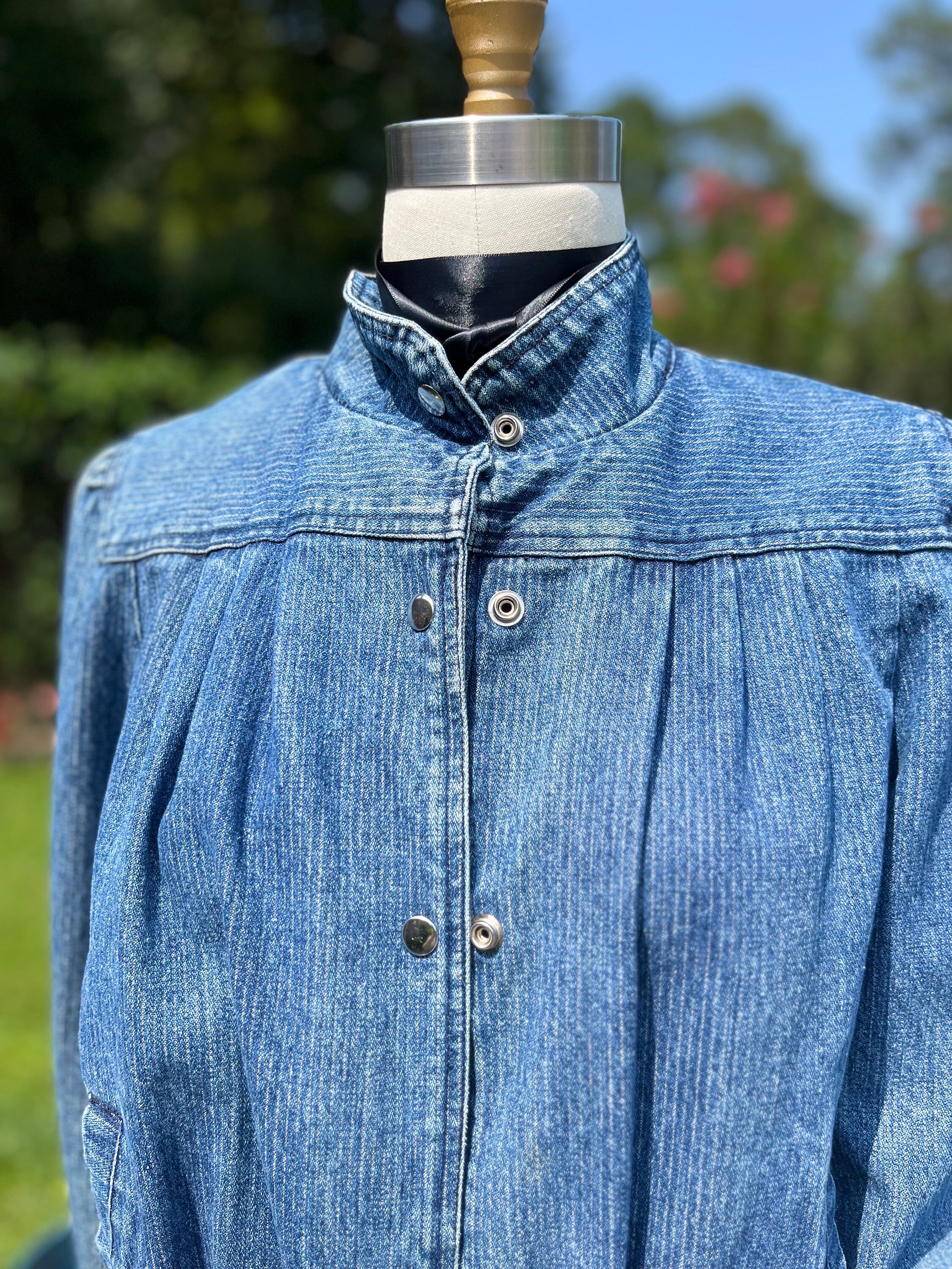 80s Fashion Denim Jacket, Puff Shoulder Denim Jacket, Pinstripe Denim, 80s Denim, 80s Fashion Jacket ,fab208nyc, Padded Shoulder Jacket - Etsy 80s Fashion Denim Jacket, Puff Shoulder Denim Jacket, Pinstripe Denim, 80s Denim, 80s Fashion Jacket ,fab208nyc, Padded Shoulder Jacket - Etsy