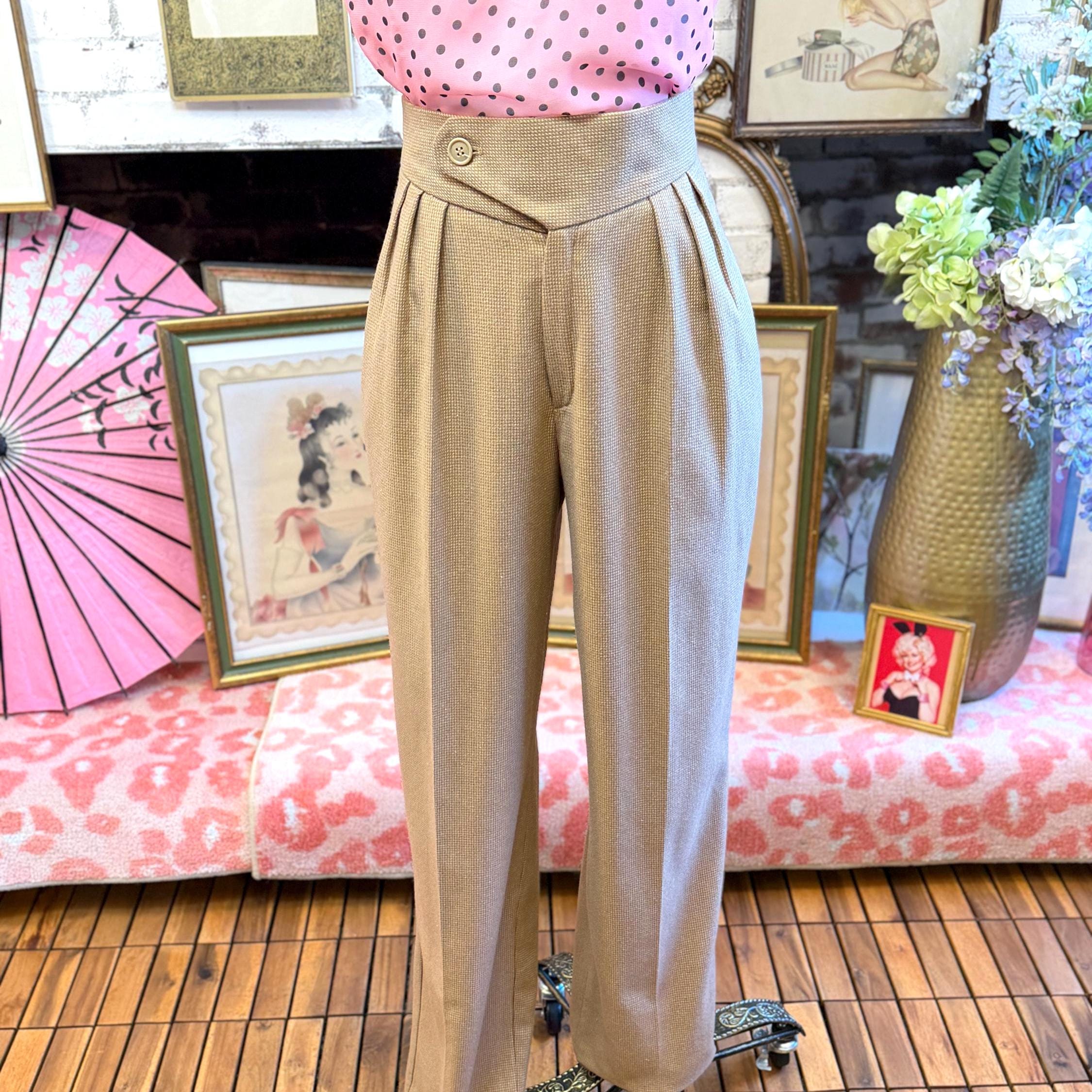 80s Checkered Pants - Etsy