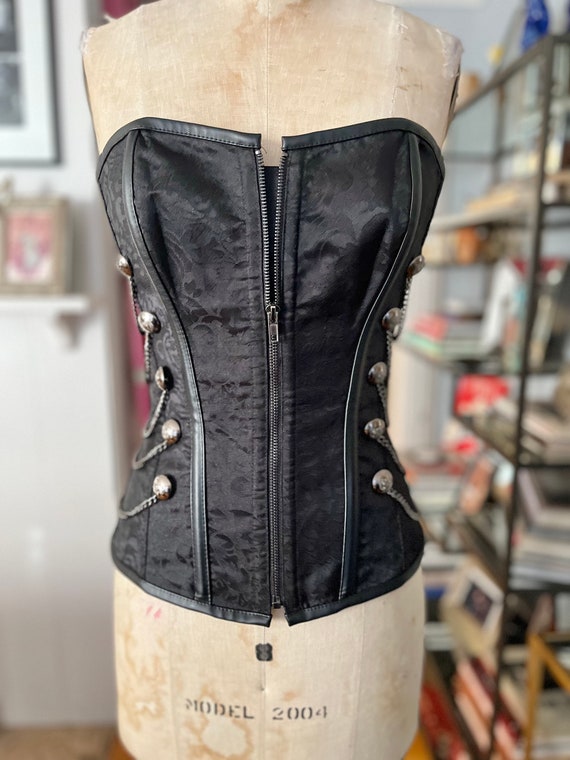 black corset bustier - Gem