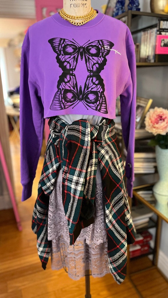 Butterfly Skull Printed Loose Fit Jumpsuit main image 1
