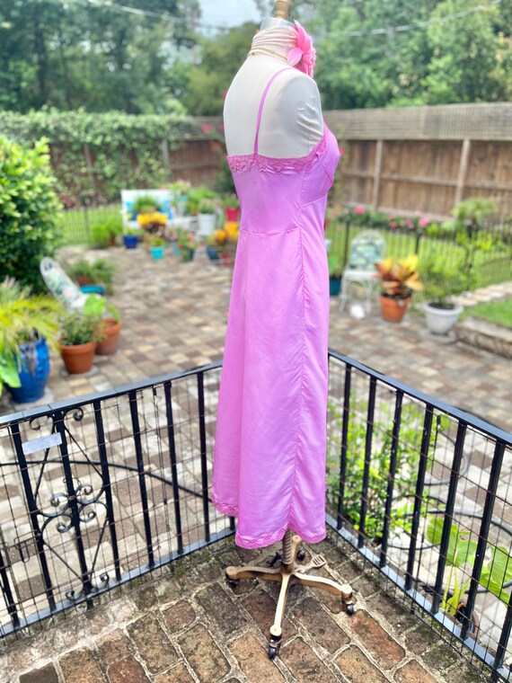 VINTAGE SLIP DRESS/34' bust slip dress/over dyed … - image 4