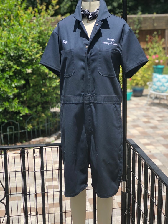 VINTAGE COVERALL SHORTS/coverall shorts/coveralls/