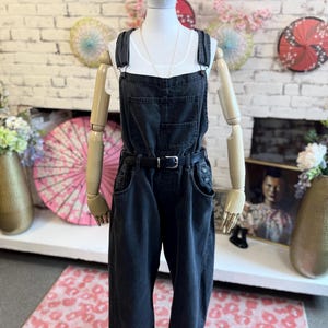 Free People XL Black Overalls: We The Free image 1