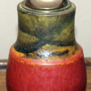 1960's Raymor Pottery Table Lighter Rare Color