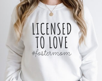 Foster Mom Sweatshirt, Foster Mom Gift, Foster Care Sweatshirt, Foster Parent Gift, Foster Mom Shirt, Bonus Mom Shirt, Foster Parent Shirt