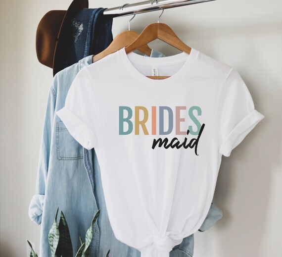 Bridesmaids Shirt Matching Bridesmaid T 