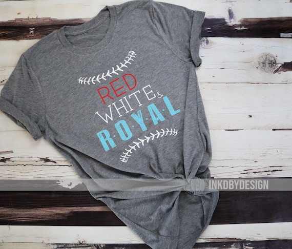 kc royals baseball shirt