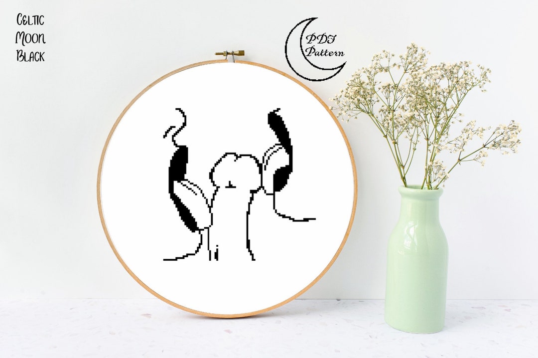 Threesome Cross Stitch Pattern, Cross Stitch, Penis, Cross Stitch ...
