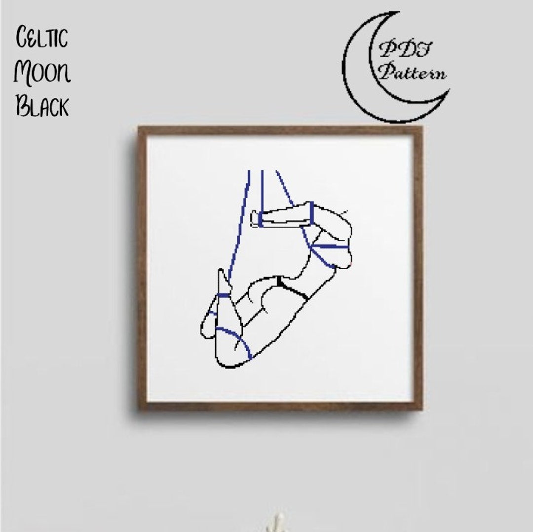 Rope Bunny Cross Stitch Pattern, Shibari, Bdsm, Submissive, Cross ...