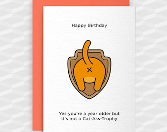 funny birthday card etsy