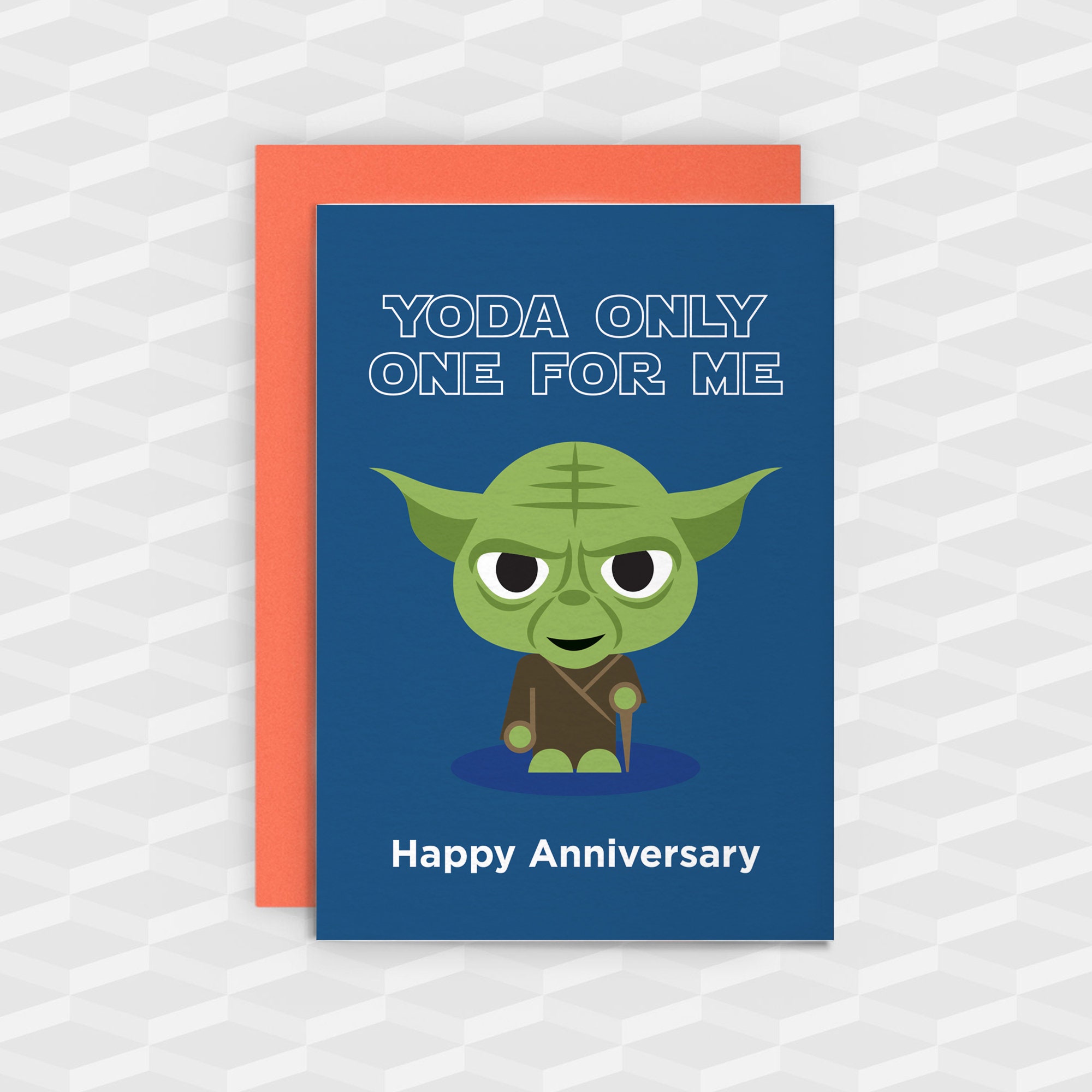 Star Wars CardsStar Wars Anniversary CardYodaHusband Etsy