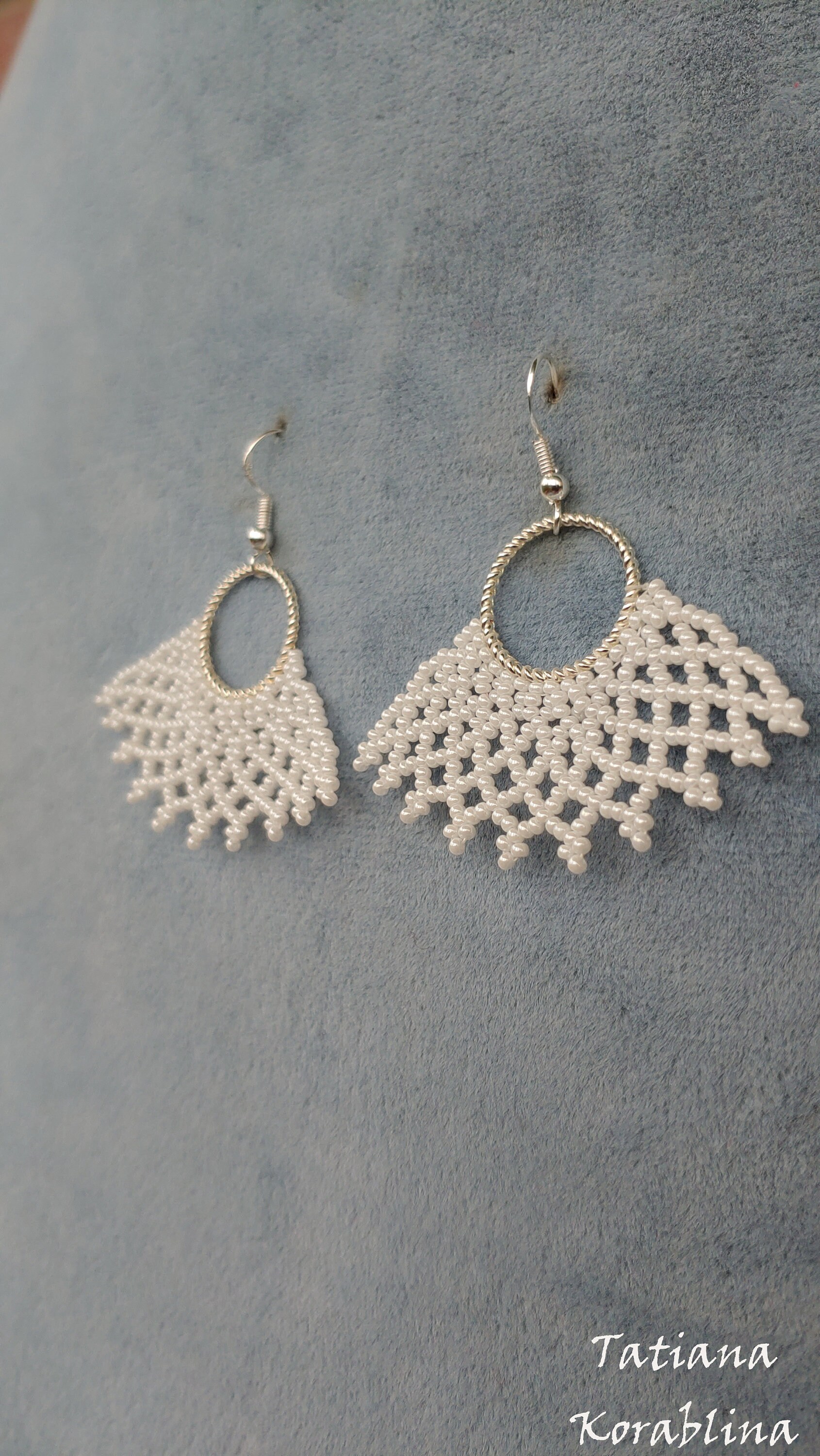 RBG - Orecchini pendenti in argento Sterling RBG con collare a goccia
