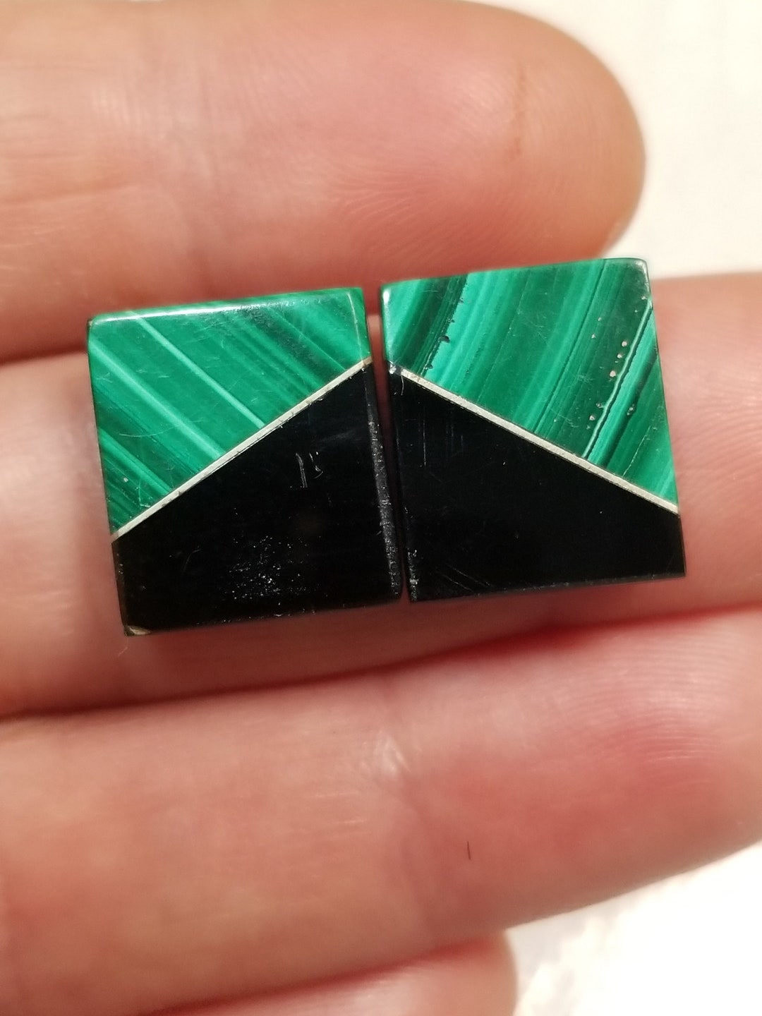 Natural Stone Inlay Natural Stones Inlay Set 2 Stones - Etsy