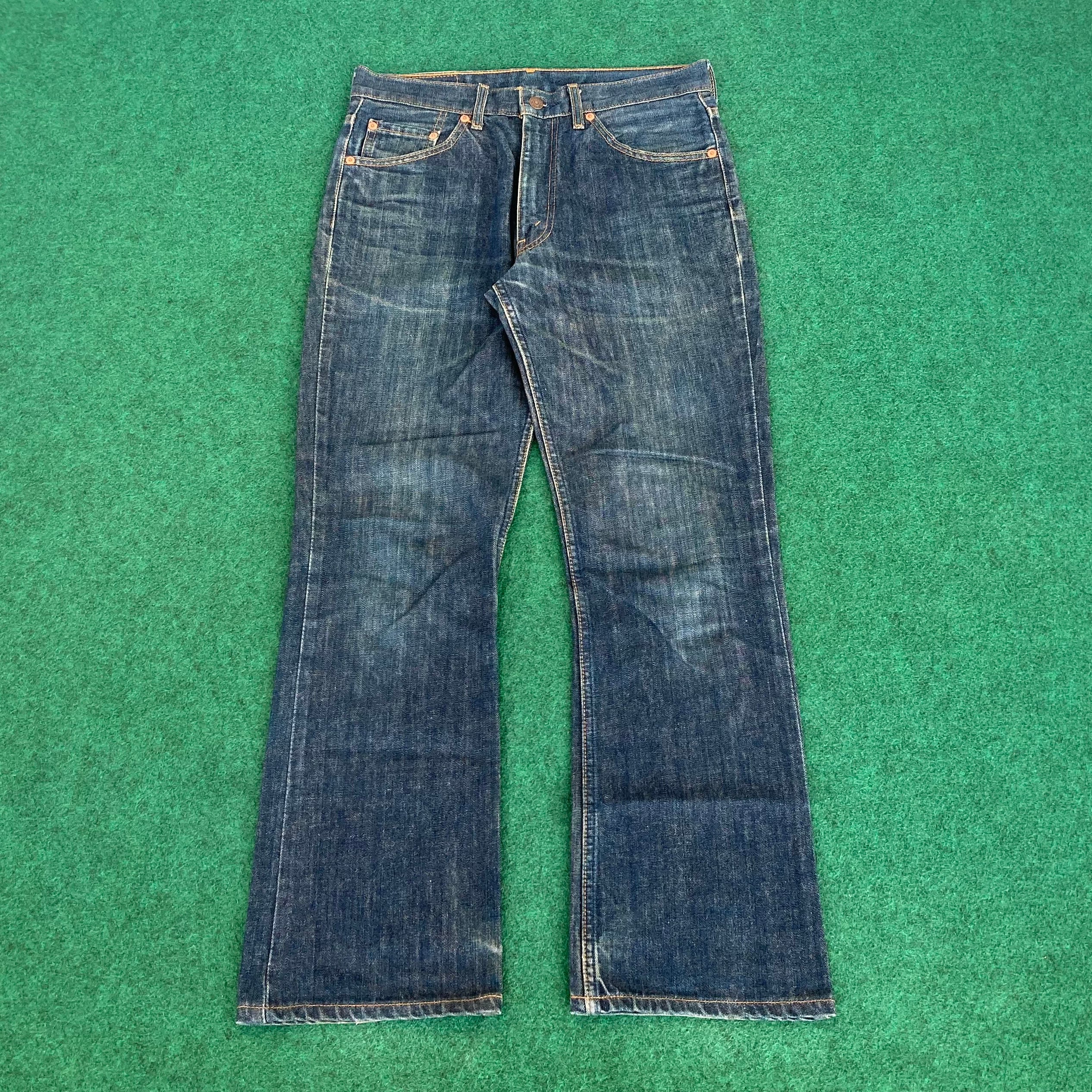 パンツ Made in USA 1990s Levi's 517 flare denim Vintage Levis 517 Denim Sz 31 Flare Bootcut Jeans - Etsy