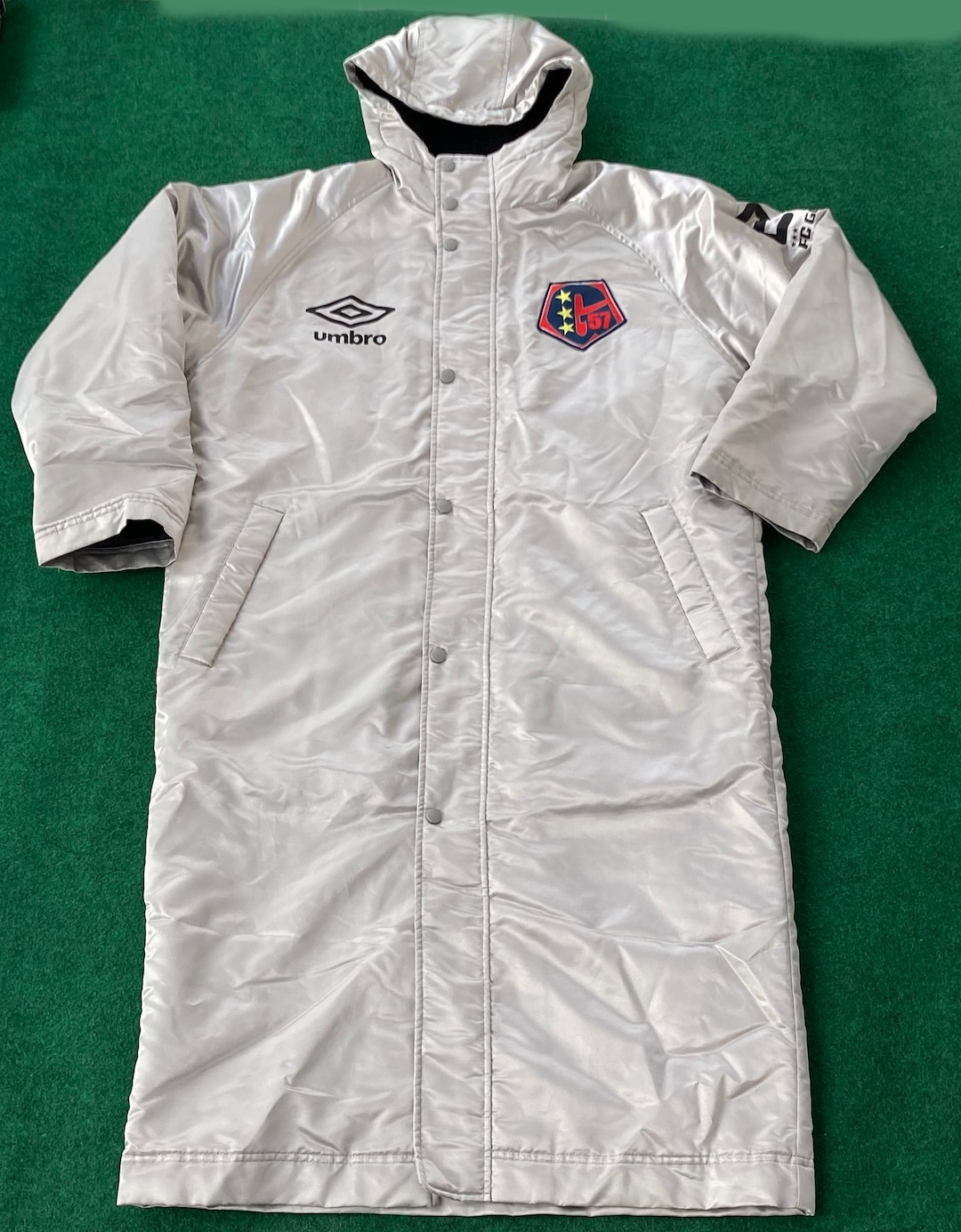 Vintage Umbro Fc Gona Fussa Tokyo Japan Big Logo Jackets Zipper