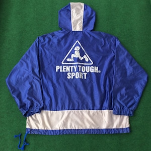 Vintage Plenty Tough Sport Windbreaker 90s Streetwear Jacket