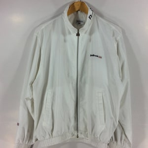 Vintage Reebok Windbreaker Sweater Hip Hop Streetwear Style Rare 90s Jacket