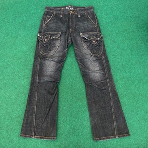 Edwin Pocket Style Jeans Rap Swag Sz 31 Grunge Punk Retro Streetwear Rare