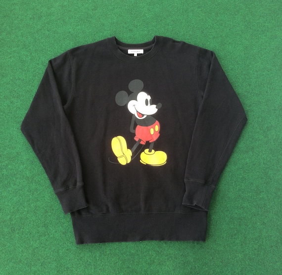 Rare Global Work Mickey Mouse Way To Go 28 Streetwear Sweatshirt