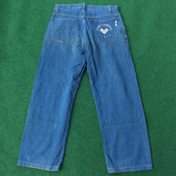 VALENTINO JEANS 　Outer　VINTAGE Vintage Valentino Jeans Blue Denim Pants Made in Italy Size