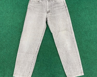 Vintage Levis Silvertab Baggy Mega Wide Jeans Distressed