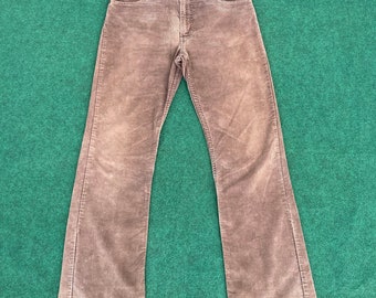 Size 32x32 Vintage Levis 517 Ripped Distressed Corduroy Usa Jeans Sz 32 Bootcut Faded Jeans
