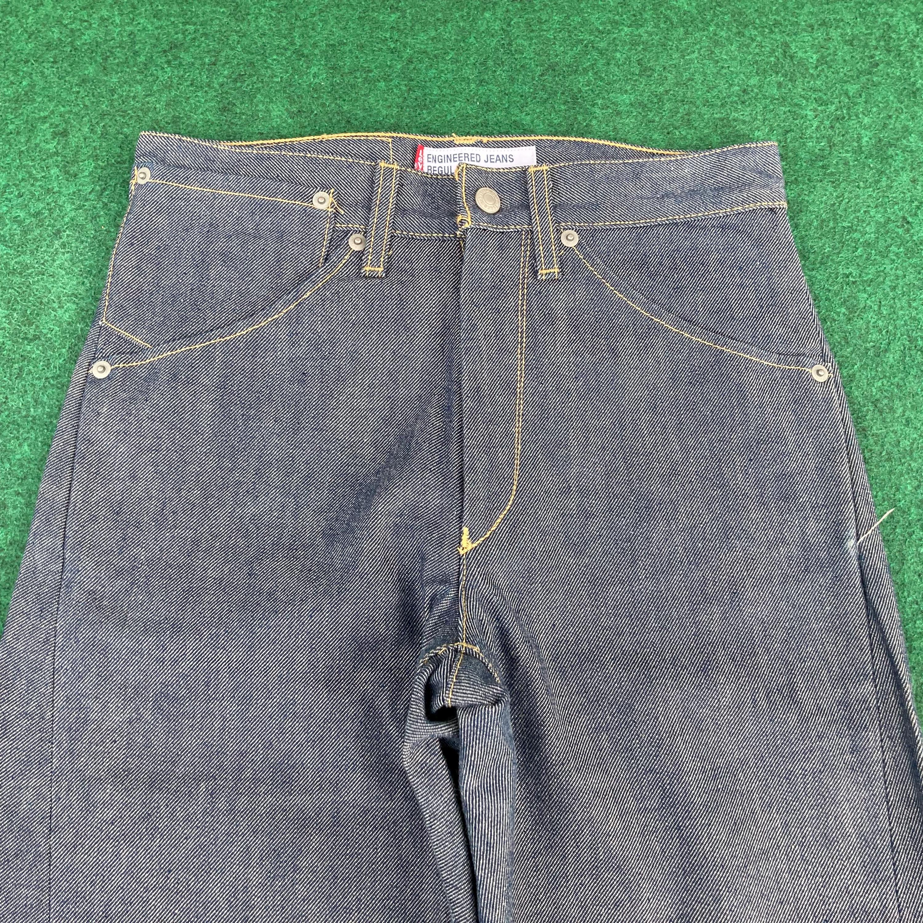 Vtg Levis Engineered Kimura Denim Sz 27 Jeans - Etsy
