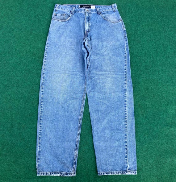 Vintage 90s Levis Silvertab Baggy Sz 34 Jeans - Etsy New Zealand