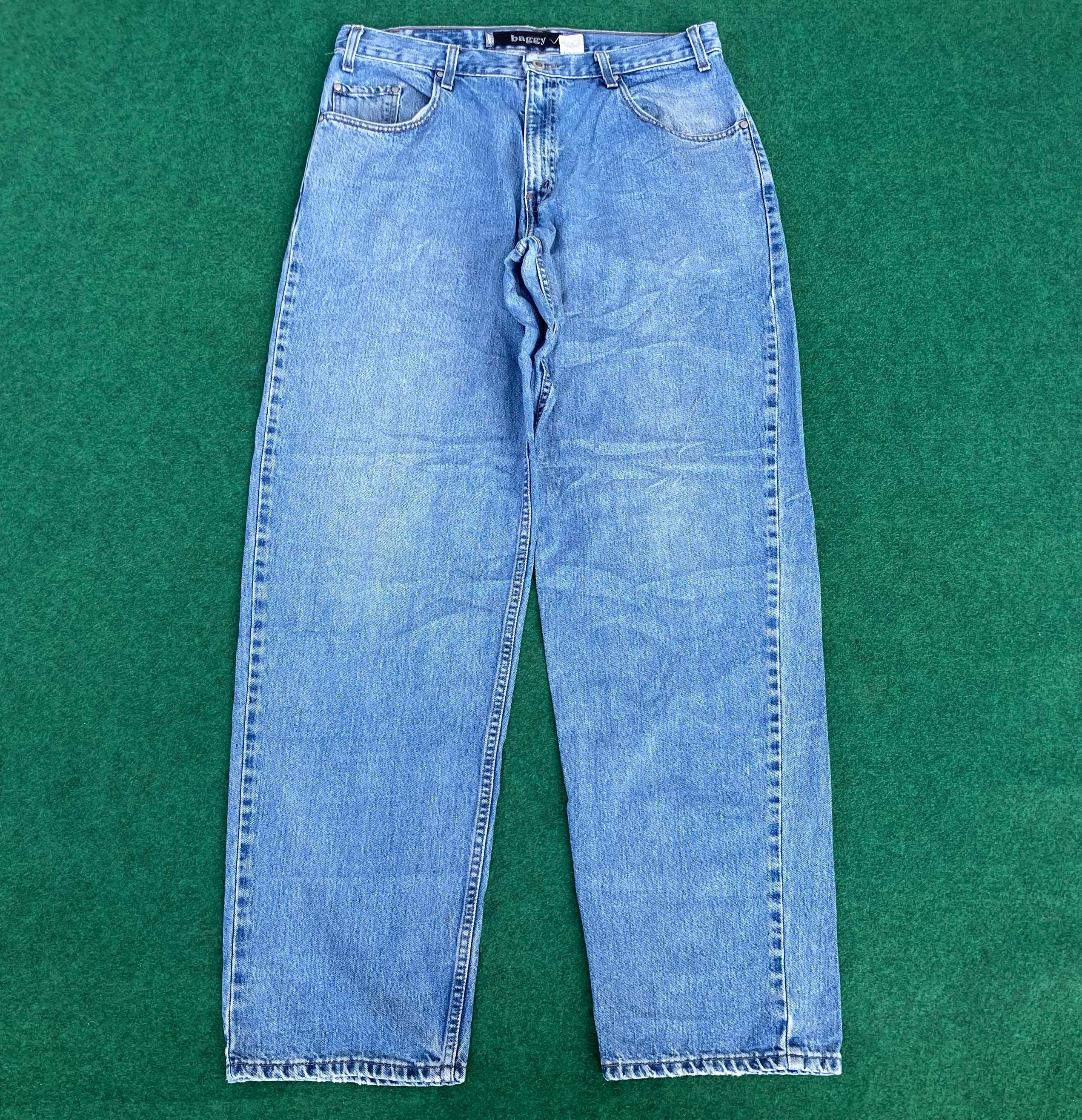Vintage 90s Levis Silvertab Baggy Sz 34 Jeans - Etsy New Zealand