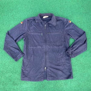 Vintage German Army Uniform Training Zipper Army Training Sweater
