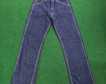 Size 32x32.5 Vintage Hysteric Glamour Workwear Buckle Back Jeans