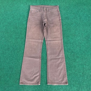 vintage Levis 517 denim bootcut délavé taille 29 punk grunge jean