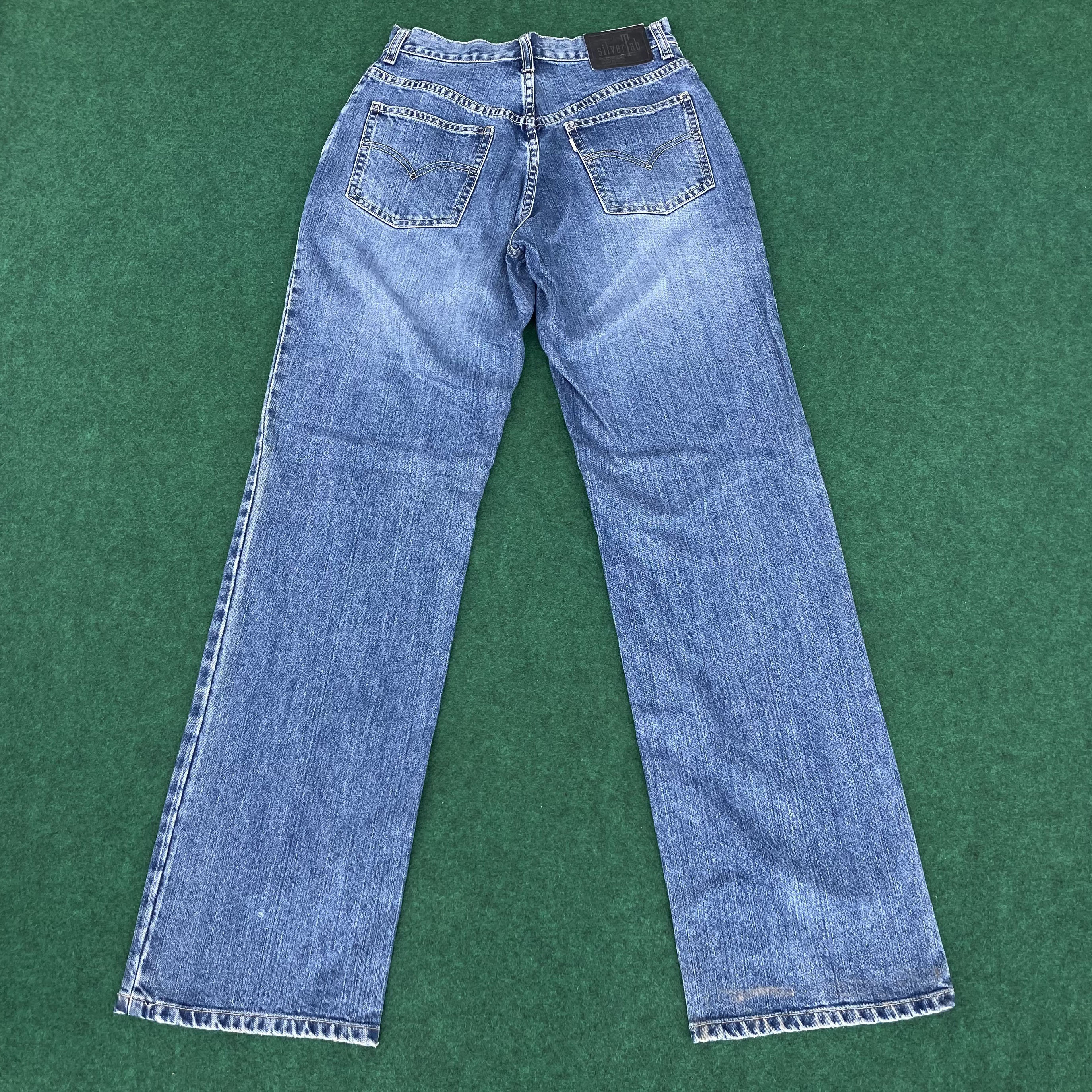 Levi’s silvertab 90s usa製　loose Buy Vintage Levis Silvertab Loose Baggy 90s Jeans Online in India