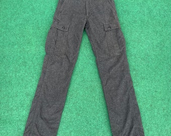 Rugnummer Cargo Bondage Punk Style Broek Jeans