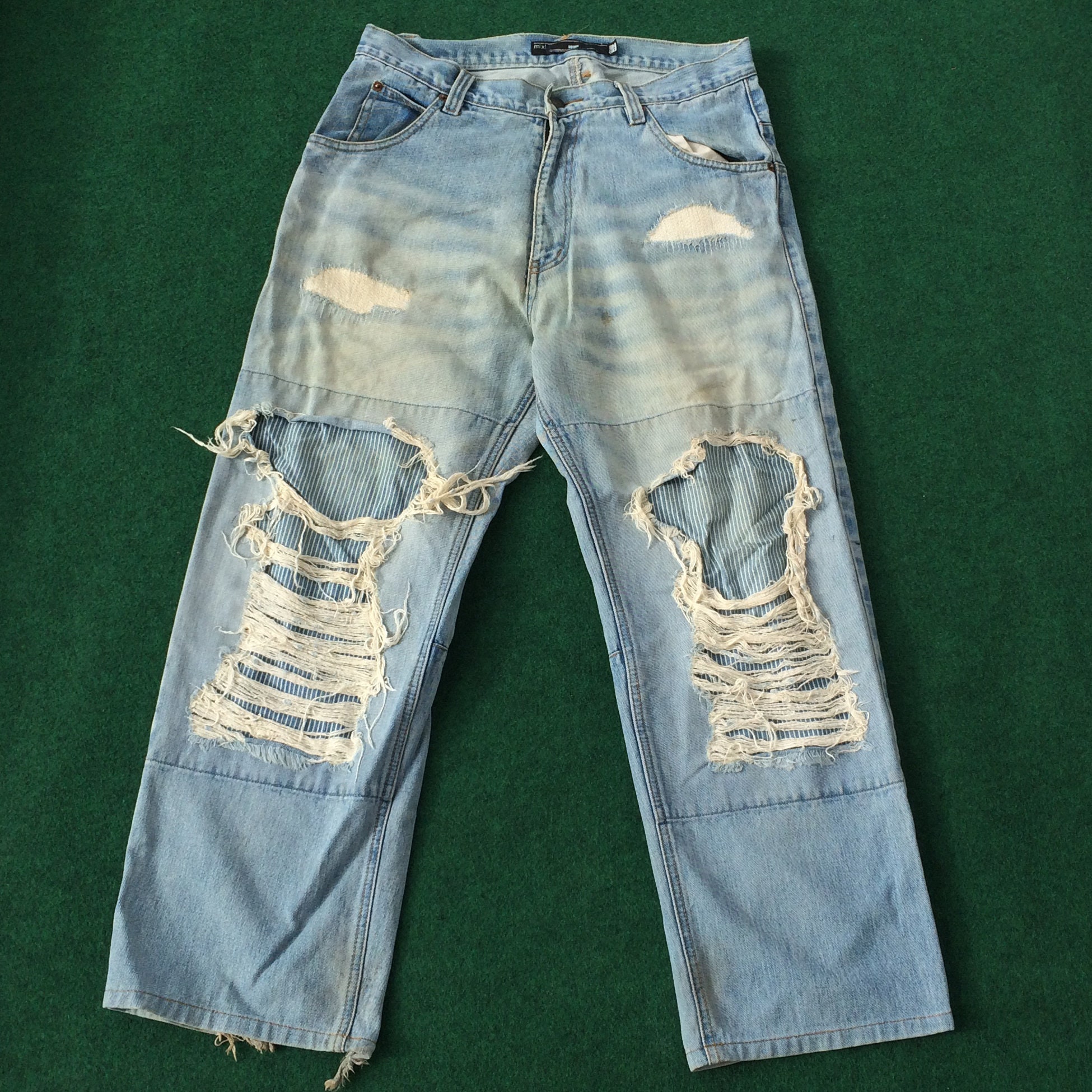 Breathmint Japan Denim Distressed Jeans 