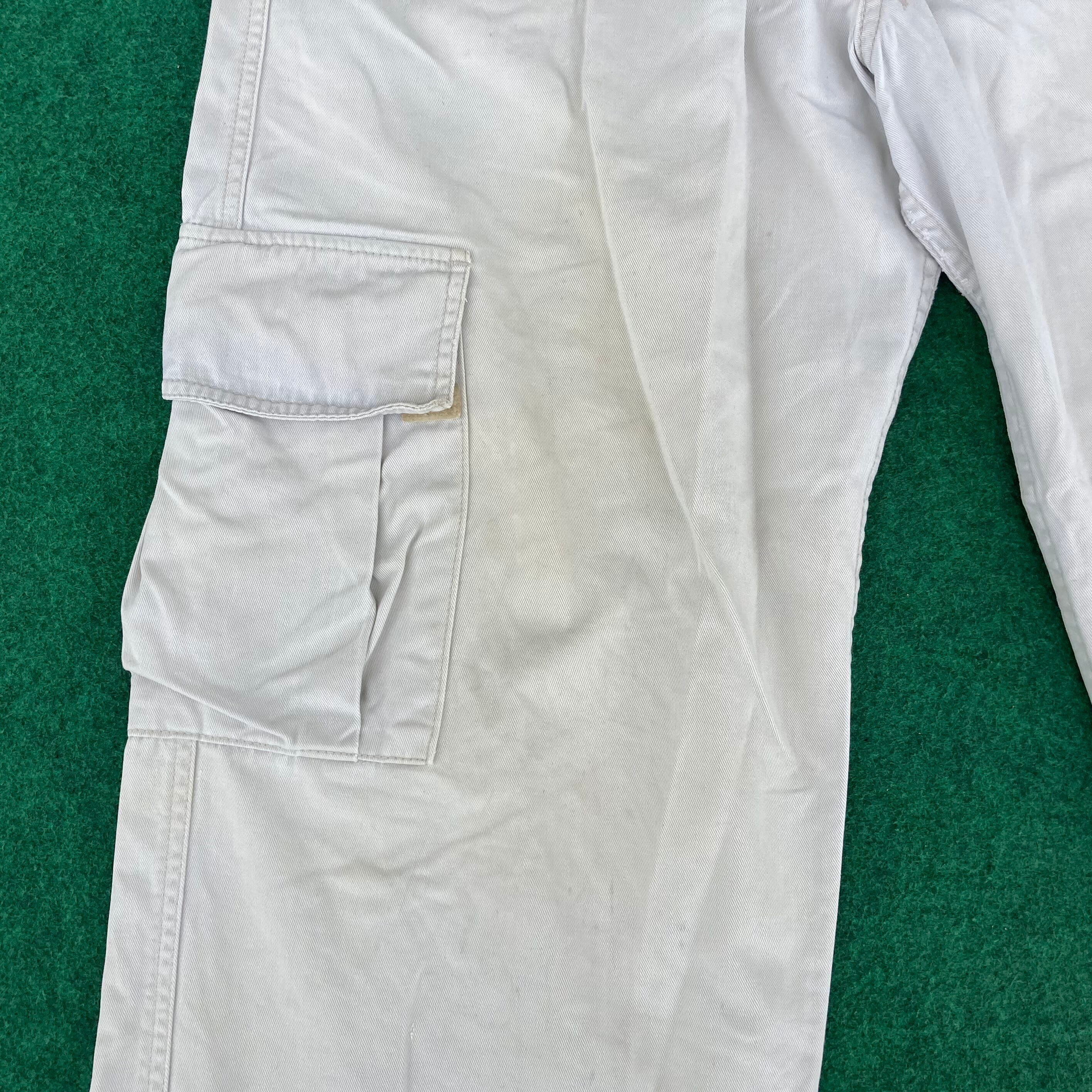 Vintage Levis Silvertab Baggy Cargo Pant Jeans Distressed Ripped