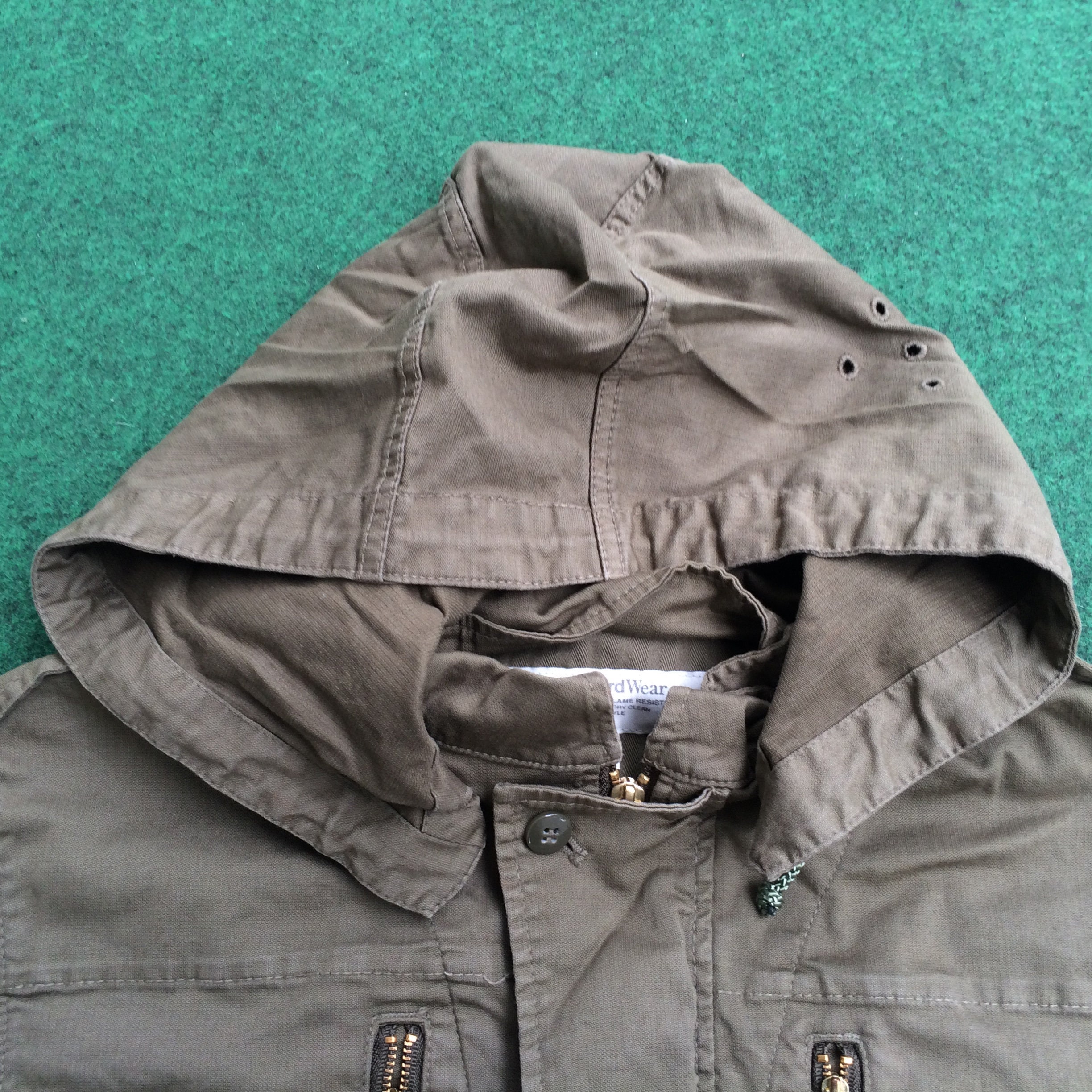 Standard Wear Parka Jacket Zipper Streetwear Sweater - Etsy