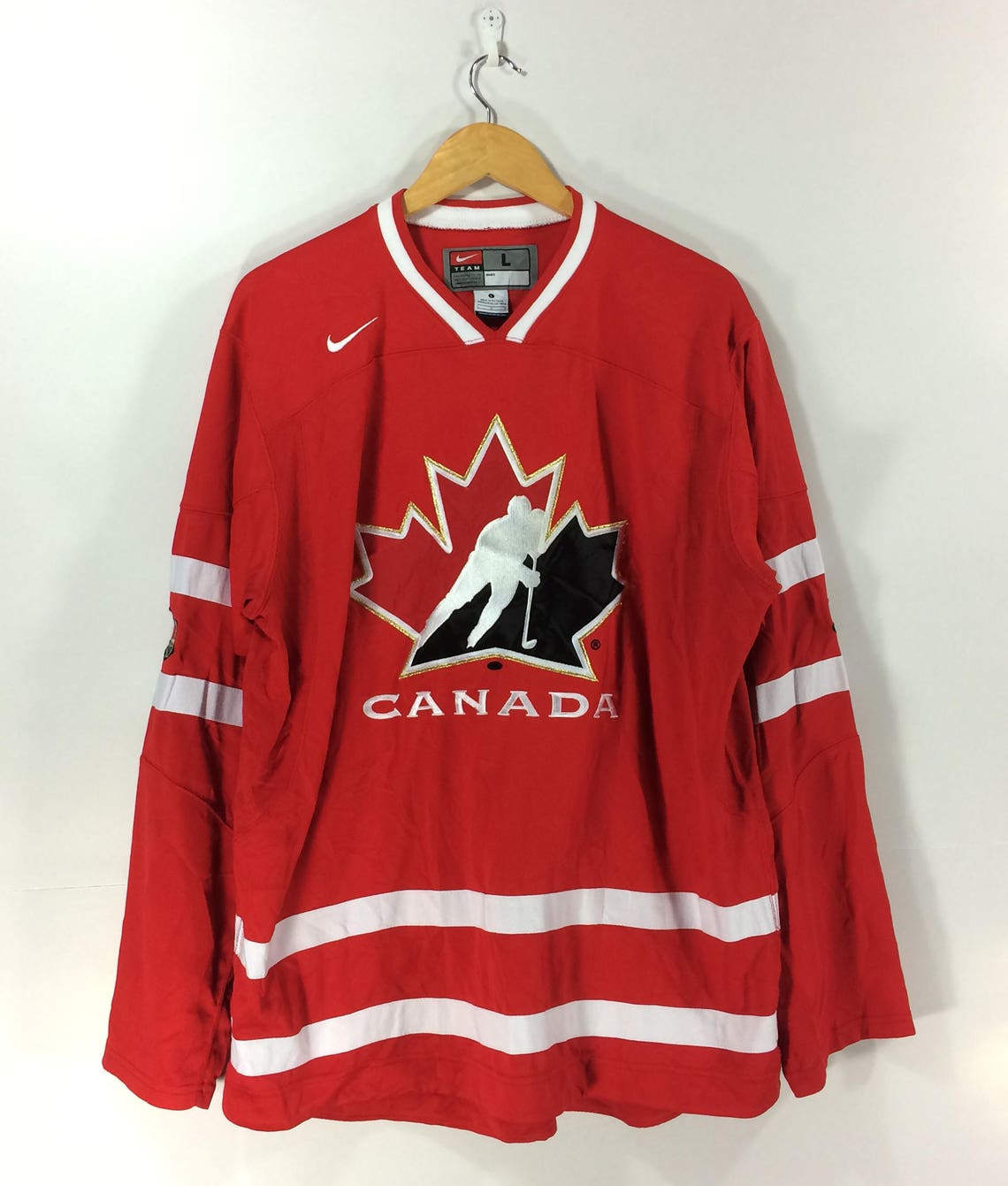 Vintage Team Canada Hockey Jersey Nike Ice Hockey Jersey Abou Etsy