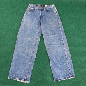Vintage Levis Silvertab Baggy Mega Wide Jeans Distressed