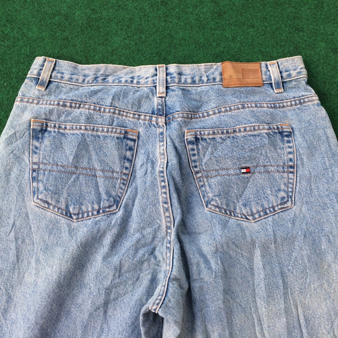 Vintage Tommy Hilfiger Jeans Swag 90s Hip Hop Style Size 34 - Etsy UK