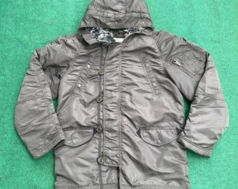 Vtg Back Number Jacket Military Retro Mods Jacket