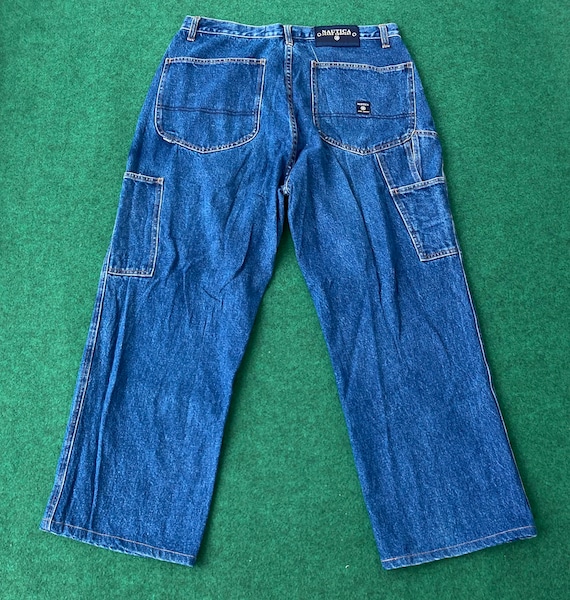 Vintage Nautica Jeans Hip Hop Style Streetwear 90s Rare Etsy UK