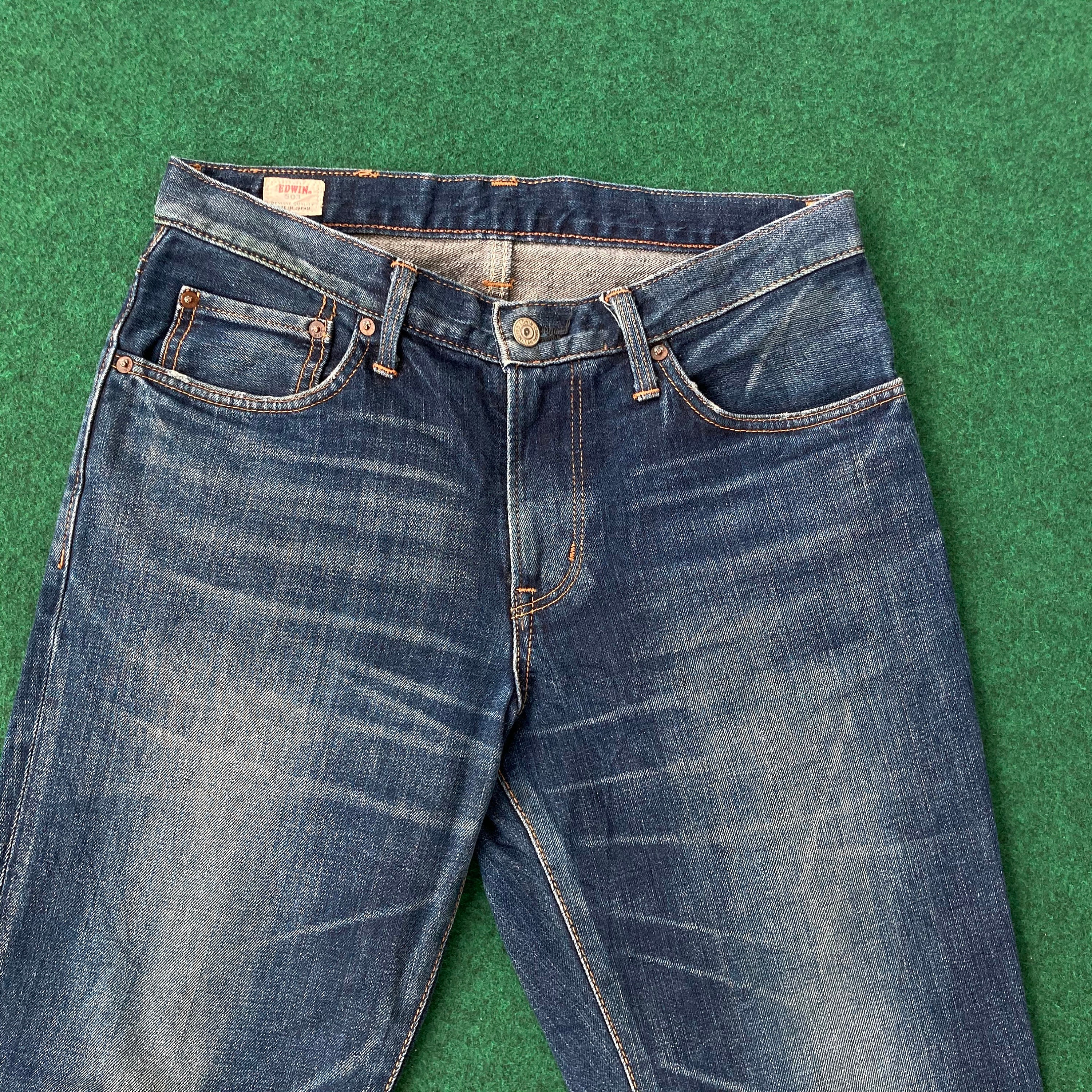 Edwin 503 Made in Japan Workwear Style Jeans Rap Swag Grunge Work