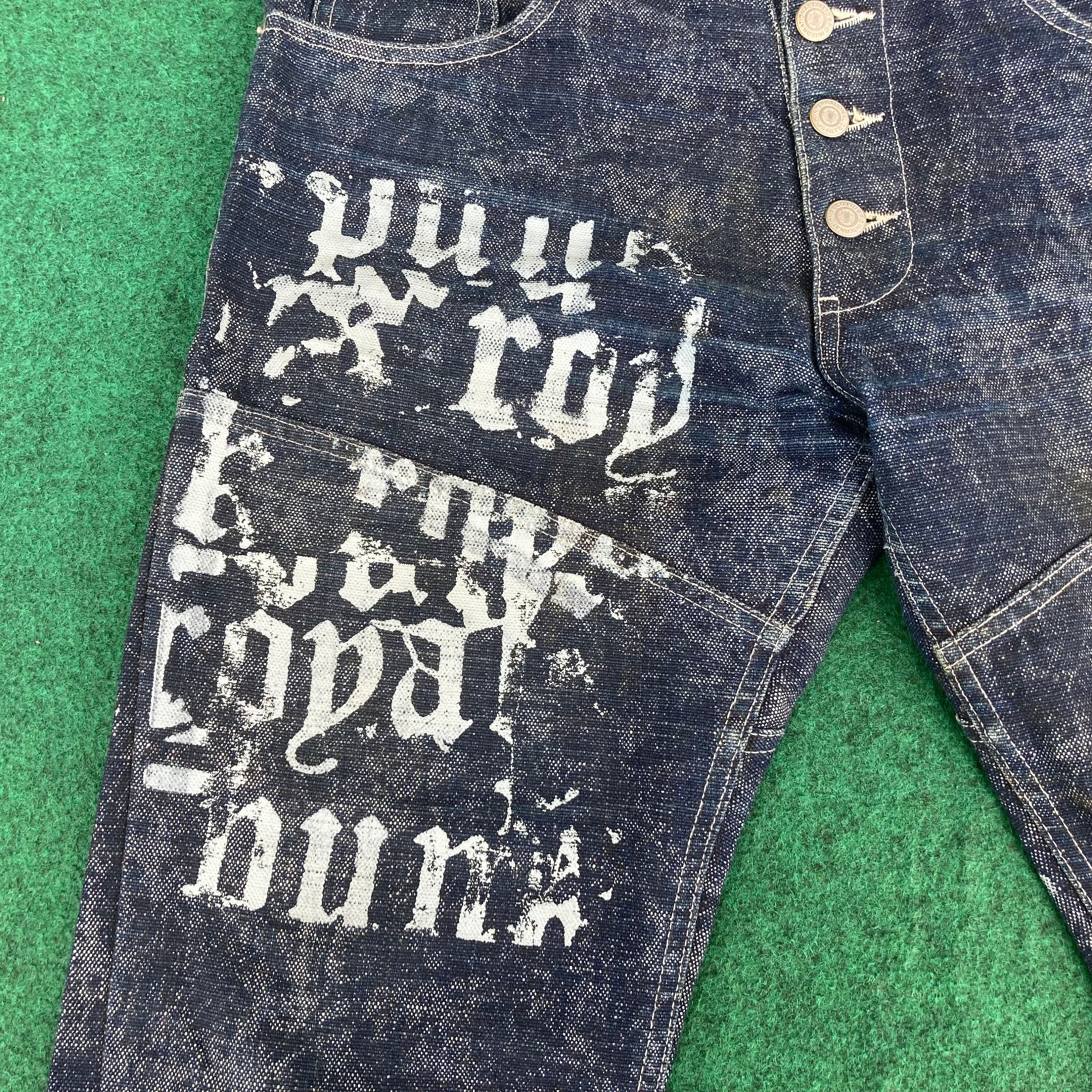美品 Japanese label tornado mart pants Tornado Mart Snakeskin Lace-Up Pants – Paroxa Studios